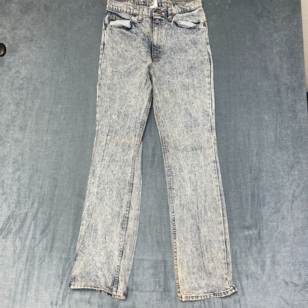 Cowden Jeans Womens 30x33 Blue Denim Classic Light Wash Straight Leg Pockets